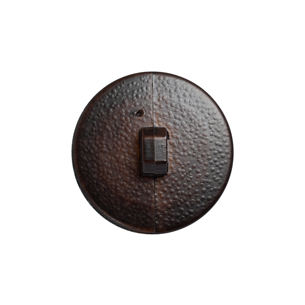 Italian Brown Geometric Engraved Shank Back Plastic Button – 36L/23mm Italian Brown Geometric Engraved Shank Back Plastic Button – 36L/23mm