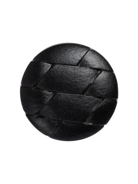 Italian Black Geometric Engraved Shank Back Plastic Button – 36L/23mm Italian Black Geometric Engraved Shank Back Plastic Button – 36L/23mm