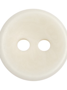White Saucer Shaped Plastic 2-Hole Button – 55L/35mm White Saucer Shaped Plastic 2-Hole Button – 55L/35mm