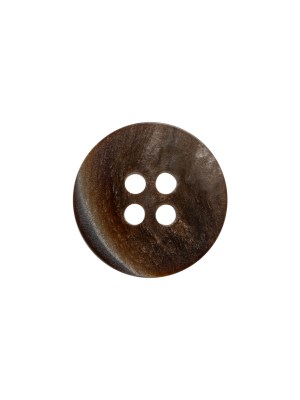 Iridescent Brown 4-Hole Shell Button – 24L/15mm Iridescent Brown 4-Hole Shell Button – 24L/15mm