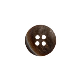 Iridescent Brown 4-Hole Shell Button – 24L/15mm Iridescent Brown 4-Hole Shell Button – 24L/15mm