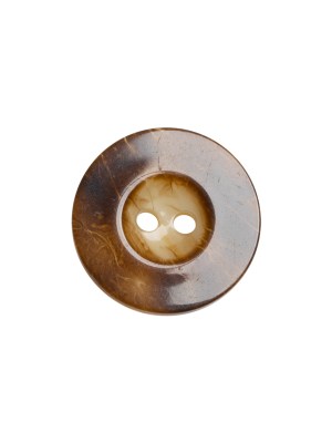 Italian Brown and Beige Abstract 2-Hole Plastic Button – 27L/17mm Italian Brown and Beige Abstract 2-Hole Plastic Button – 27L/17mm