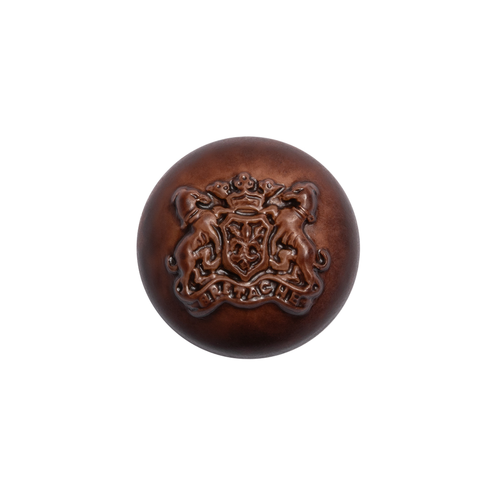 Half Dome Plastic Shank Back Button – Bordeaux Coat of Arms Embossed – 30L/19mm Half Dome Plastic Shank Back Button – Bordeaux Coat of Arms Embossed – 30L/19mm