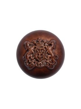 Half Dome Plastic Shank Back Button – Bordeaux Coat of Arms Embossed – 30L/19mm Half Dome Plastic Shank Back Button – Bordeaux Coat of Arms Embossed – 30L/19mm