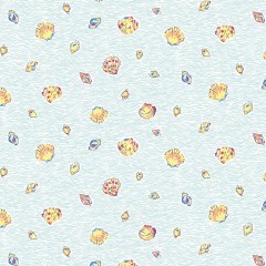 Liberty Art Fabrics Sky Seashells Lasenby Quilting Cotton Liberty Art Fabrics Sky Seashells Lasenby Quilting Cotton