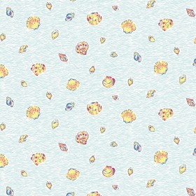 Liberty Art Fabrics Sky Seashells Lasenby Quilting Cotton Liberty Art Fabrics Sky Seashells Lasenby Quilting Cotton