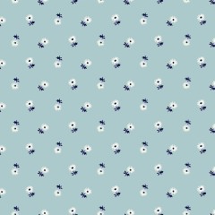 Liberty Art Fabrics Pale Blue Sunshine Daisy Lasenby Quilting Cotton Liberty Art Fabrics Pale Blue Sunshine Daisy Lasenby Quilting Cotton
