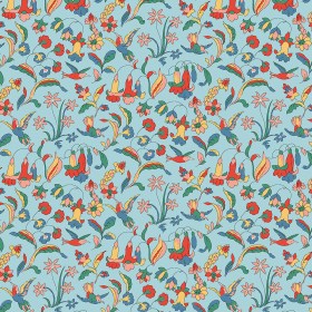 Liberty Art Fabrics Sky Flora and Fauna Lasenby Quilting Cotton Liberty Art Fabrics Sky Flora and Fauna Lasenby Quilting Cotton
