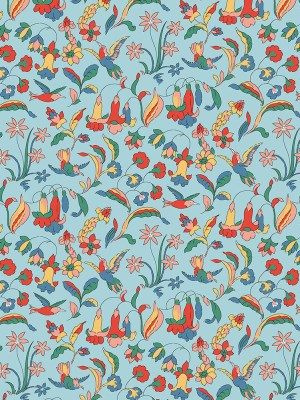 Liberty Art Fabrics Sky Flora and Fauna Lasenby Quilting Cotton Liberty Art Fabrics Sky Flora and Fauna Lasenby Quilting Cotton