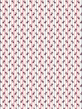 Liberty Art Fabrics Red Millefleur Stripe Lasenby Quilting Cotton Liberty Art Fabrics Red Millefleur Stripe Lasenby Quilting Cotton