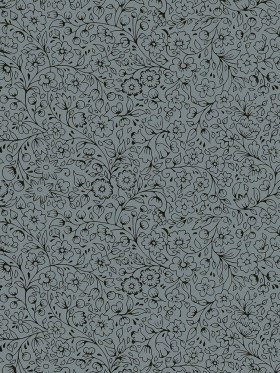 Liberty Art Fabrics Gray Garden Silhouette Lasenby Quilting Cotton Liberty Art Fabrics Gray Garden Silhouette Lasenby Quilting Cotton
