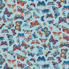 Liberty Art Fabrics Blue Kaleidoscope Sky Lasenby Quilting Cotton Liberty Art Fabrics Blue Kaleidoscope Sky Lasenby Quilting Cotton