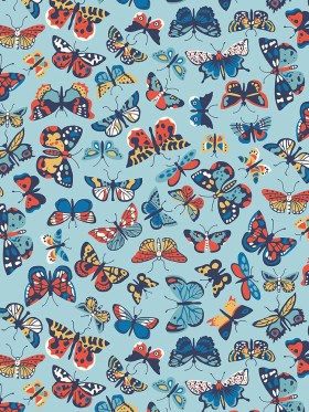 Liberty Art Fabrics Blue Kaleidoscope Sky Lasenby Quilting Cotton Liberty Art Fabrics Blue Kaleidoscope Sky Lasenby Quilting Cotton