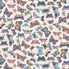 Liberty Art Fabrics Pink Kaleidoscope Sky Lasenby Quilting Cotton Liberty Art Fabrics Pink Kaleidoscope Sky Lasenby Quilting Cotton