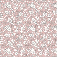 Liberty Art Fabrics Pink Maddsie Silhouette Lasenby Quilting Cotton Liberty Art Fabrics Pink Maddsie Silhouette Lasenby Quilting Cotton