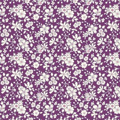 Liberty Art Fabrics Plum Maddsie Silhouette Lasenby Quilting Cotton Liberty Art Fabrics Plum Maddsie Silhouette Lasenby Quilting Cotton