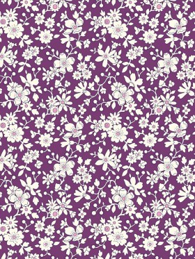Liberty Art Fabrics Plum Maddsie Silhouette Lasenby Quilting Cotton Liberty Art Fabrics Plum Maddsie Silhouette Lasenby Quilting Cotton