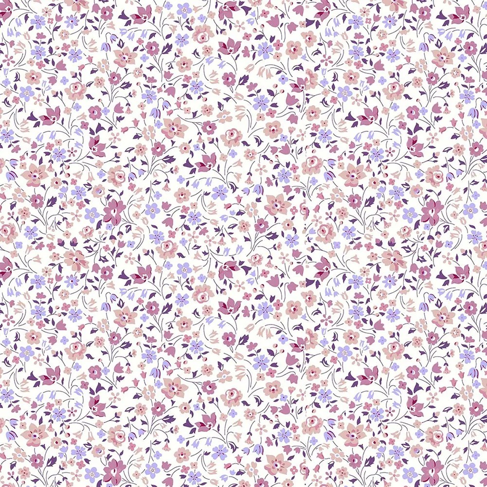 Liberty Art Fabrics Pink and Purple Kimberley and Sarah Lasenby Cotton Liberty Art Fabrics Pink and Purple Kimberley and Sarah Lasenby Cotton