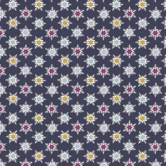 Liberty Art Fabrics Navy Forest Star Lasenby Quilting Cotton Liberty Art Fabrics Navy Forest Star Lasenby Quilting Cotton