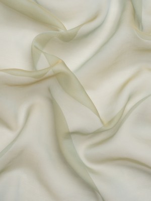 Chiffon-Like Silk Voile – Gray and Tan Iridescent – Adelaide Collection Chiffon-Like Silk Voile – Gray and Tan Iridescent – Adelaide Collection