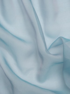 Chiffon-Like Silk Voile – Sky Blue and Rose Iridescent – Adelaide Collection Chiffon-Like Silk Voile – Sky Blue and Rose Iridescent – Adelaide Collection