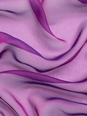 Chiffon-Like Silk Voile – Magenta and Navy Iridescent – Adelaide Collection Chiffon-Like Silk Voile – Magenta and Navy Iridescent – Adelaide Collection