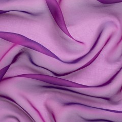Chiffon-Like Silk Voile – Magenta and Navy Iridescent – Adelaide Collection Chiffon-Like Silk Voile – Magenta and Navy Iridescent – Adelaide Collection