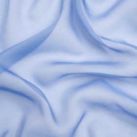 Chiffon-Like Silk Voile – Periwinkle – Adelaide Collection Chiffon-Like Silk Voile – Periwinkle – Adelaide Collection