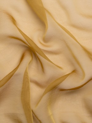 Chiffon-Like Silk Voile – Maize Iridescent – Adelaide Collection Chiffon-Like Silk Voile – Maize Iridescent – Adelaide Collection
