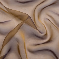 Chiffon-Like Silk Voile – Navy and Gold Iridescent – Adelaide Collection Chiffon-Like Silk Voile – Navy and Gold Iridescent – Adelaide Collection