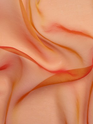 Chiffon-Like Silk Voile – Flame Iridescent – Adelaide Collection Chiffon-Like Silk Voile – Flame Iridescent – Adelaide Collection