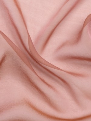 Chiffon-Like Silk Voile – Rose and Brown Iridescent – Adelaide Collection Chiffon-Like Silk Voile – Rose and Brown Iridescent – Adelaide Collection