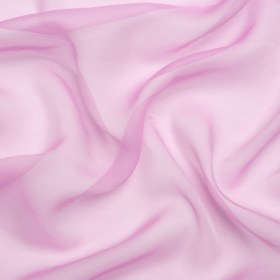 Chiffon-Like Silk Voile – Tulip and White Iridescent – Adelaide Collection Chiffon-Like Silk Voile – Tulip and White Iridescent – Adelaide Collection