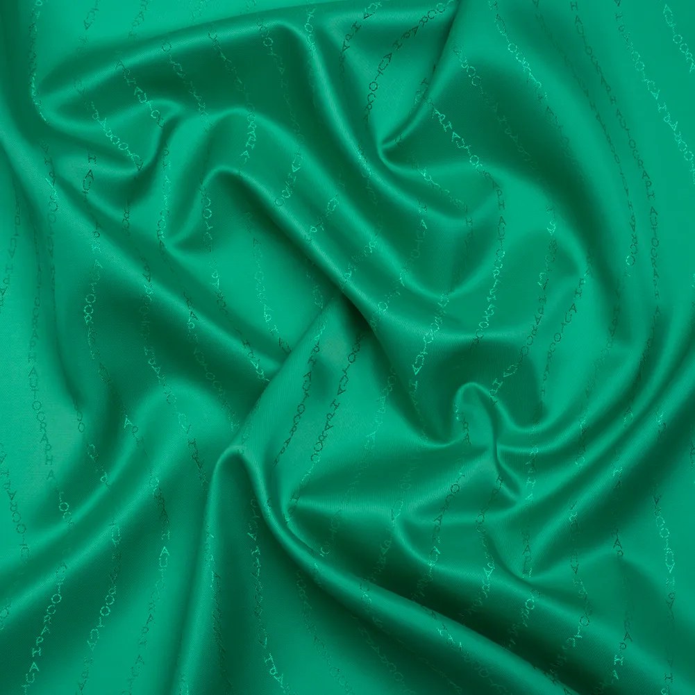 Autograph Jacquard Lining – Spearmint Green Tonal Autograph Jacquard Lining – Spearmint Green Tonal