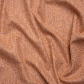 Italian Heathered Peach Brushed Wool Blend Woven Italian Heathered Peach Brushed Wool Blend Woven