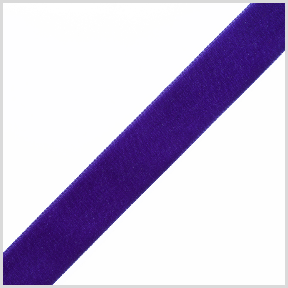 0.875″ Purple Nylon Velvet Ribbon 0.875″ Purple Nylon Velvet Ribbon