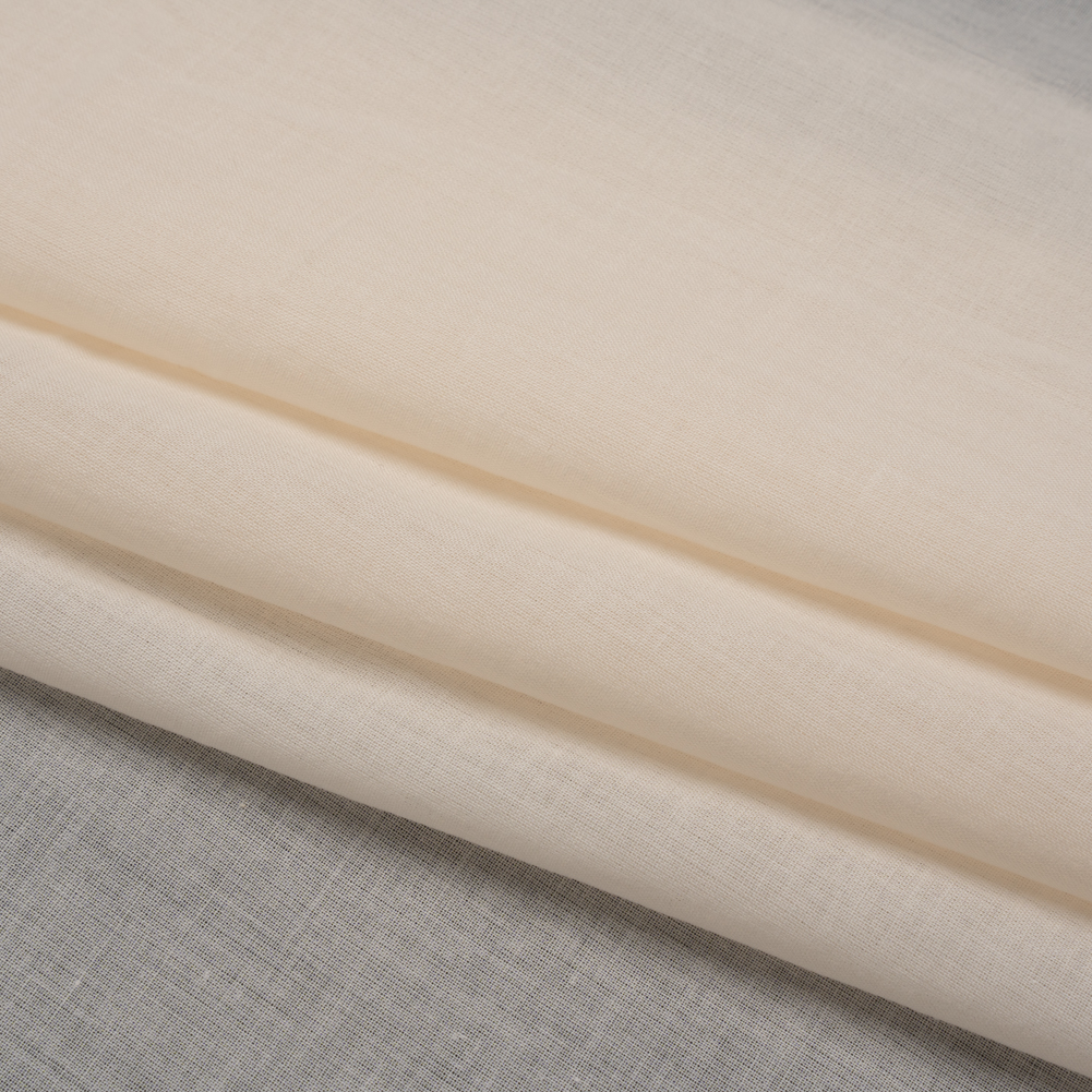 Famous Australian Designer Palest Peach Cotton Voile Famous Australian Designer Palest Peach Cotton Voile