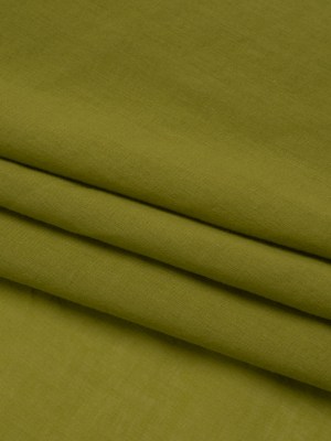 Famous Australian Designer Sap Green Cotton Voile Famous Australian Designer Sap Green Cotton Voile