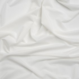 Famous Australian Designer Off White Stretch Polyester Jersey Famous Australian Designer Off White Stretch Polyester Jersey