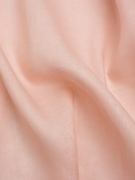 Famous Australian Designer Shell Pink Lightweight Linen Woven Famous Australian Designer Shell Pink Lightweight Linen Woven