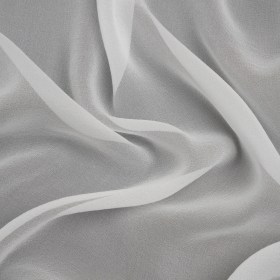 Famous Australian Designer White Silk Georgette Famous Australian Designer White Silk Georgette