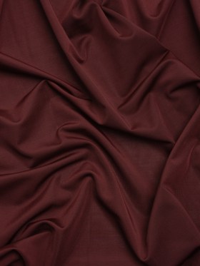 Famous Australian Designer Mahogany Stretch Polyester Jersey Famous Australian Designer Mahogany Stretch Polyester Jersey