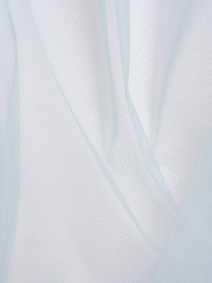 Famous Australian Designer Pale Blue Polyester Tulle Famous Australian Designer Pale Blue Polyester Tulle