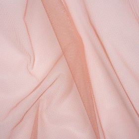 Famous Australian Designer Rose Polyester Tulle Famous Australian Designer Rose Polyester Tulle