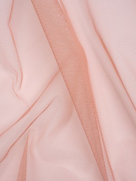 Famous Australian Designer Rose Polyester Tulle Famous Australian Designer Rose Polyester Tulle