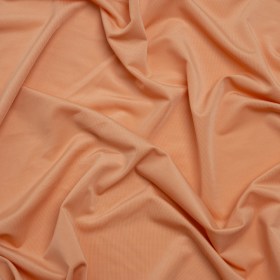 Famous Australian Designer Peach Stretch Polyester Jersey Famous Australian Designer Peach Stretch Polyester Jersey
