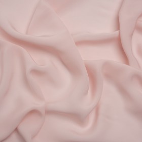 Famous Australian Designer Baby Pink Viscose Crepe de Chine Famous Australian Designer Baby Pink Viscose Crepe de Chine
