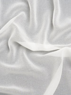 Famous Australian Designer Egret Polyester Georgette Famous Australian Designer Egret Polyester Georgette