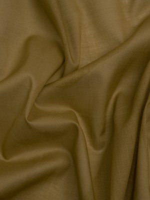 Famous Australian Designer Khaki Cotton Voile Famous Australian Designer Khaki Cotton Voile