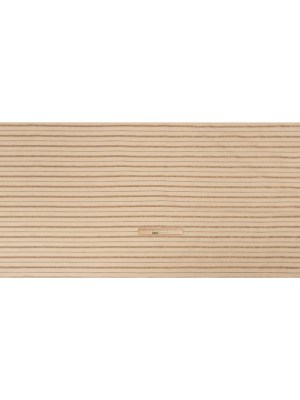 Famous Australian Designer Buff, Black and Metallic Copper Striped Cotton Voile Famous Australian Designer Buff, Black and Metallic Copper Striped Cotton Voile